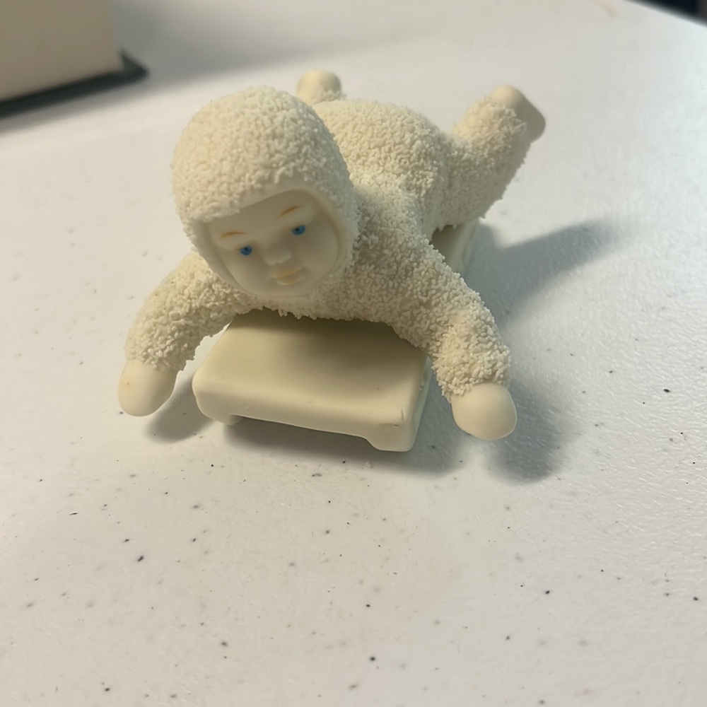 Snowbabies “Hold on tight”